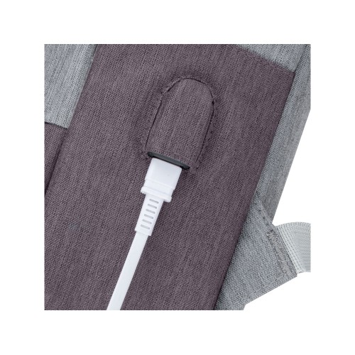 Купить RIVACASE 7562 grey/mocha рюкзак для ноутбука 15.6, серый/кофейный с нанесением логотипа