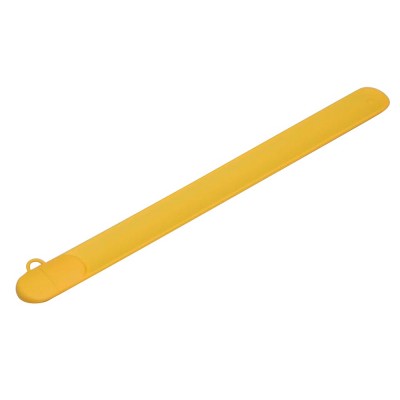 Купить Флешка в виде браслета, 64 Гб, желтый с нанесением