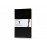 Записная книжка Moleskine Volant (нелинованная, 2 шт.), Large (13х21см), черный