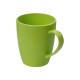 Купить Кружка из пшеничного волокна Morning, 400 мл, зеленый с нанесением логотипа