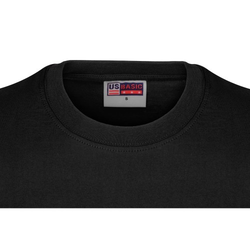 Купить Футболка Heavy Super Club с боковыми швами, мужская, черный с нанесением логотипа