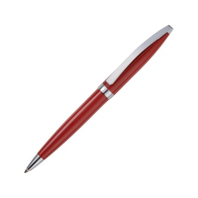 Купить Ручка шариковая Куршевель красная с нанесением логотипа