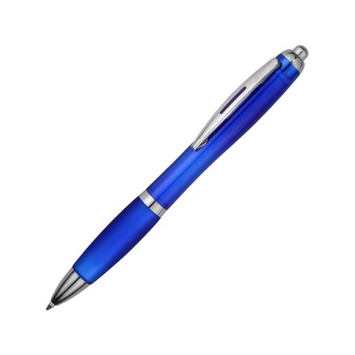 Купить Ручка пластиковая шариковая Nash, ярко-синий, синие чернила с нанесением