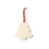 Купить Деревянное новогоднее украшение JINGLE, елка, натуральный с нанесением логотипа