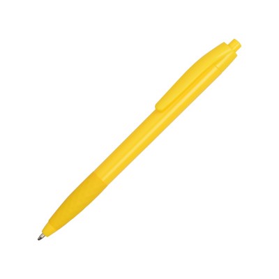 Купить Ручка пластиковая шариковая Diamond, желтый с нанесением