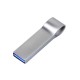 Купить USB 3.0-флешка на 16 Гб с мини чипом, компактный дизайн, боковое отверстие для цепочки с нанесением логотипа