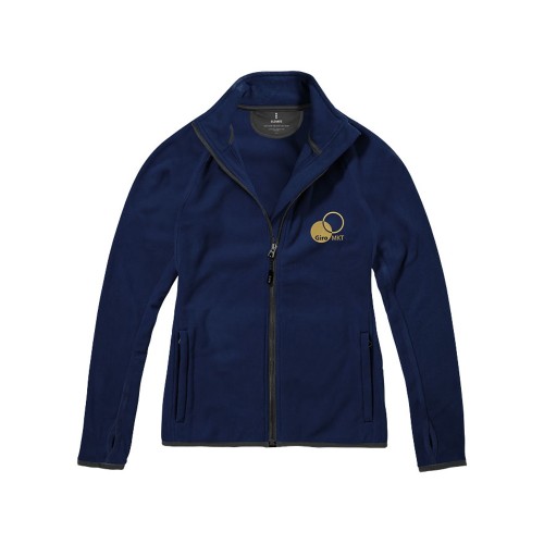 Купить Куртка флисовая Brossard женская, темно-синий с нанесением логотипа