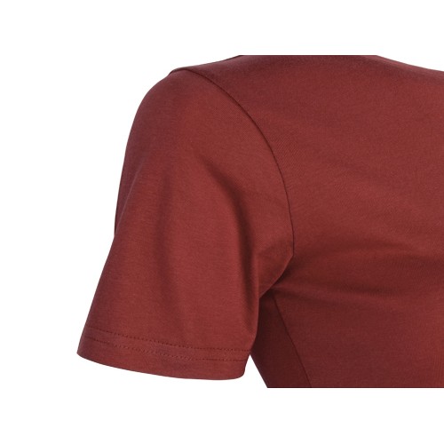 Купить Футболка Heavy Super Club женская, бордовый портвейн с нанесением логотипа