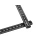 Купить Складная линейка длиной 2 м Plank, черный с нанесением логотипа