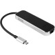 Купить Хаб USB Rombica Type-C Chronos Black с нанесением логотипа