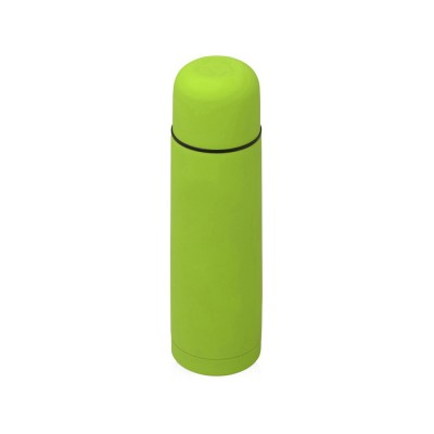 Купить Термос Ямал Soft Touch 500мл, зеленое яблоко с нанесением
