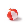 Купить Надувной мяч SAONA, белый/красный с нанесением логотипа