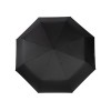 Купить Бизнес зонт-автомат Britney с большим куполом, черный с нанесением логотипа