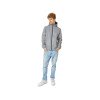 Купить Ветровка светоотражающая 2XL, серебристый с нанесением логотипа