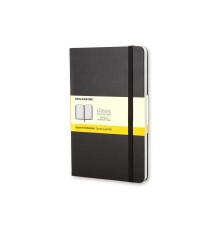 Записная книжка Moleskine Classic (в клетку) в твердой обложке, Large (13х21см), черный