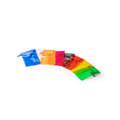 Купить Водонепроницаемый чехол LANKA из ПВХ, фуксия с нанесением логотипа