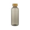 Купить Бутылка для воды Ziggs из переработанной пластмассы объемом 950 мл - темно-серый с нанесением логотипа