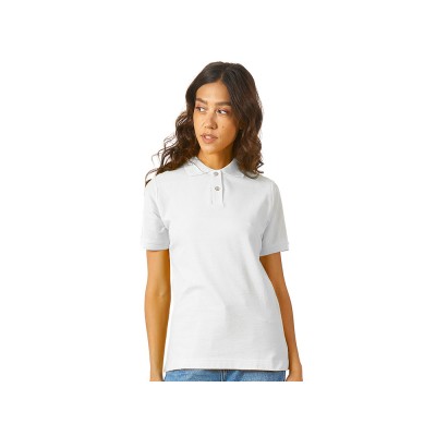 Купить Рубашка поло Boston 2.0 женская, белый с нанесением логотипа