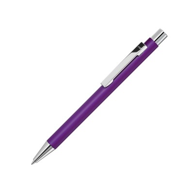 Купить Ручка шариковая металлическая Straight SI, фиолетовый с нанесением