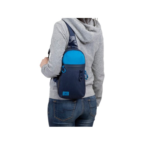 Купить RIVACASE 5312 blue сумка слинг для мобильных устройств /12 с нанесением логотипа
