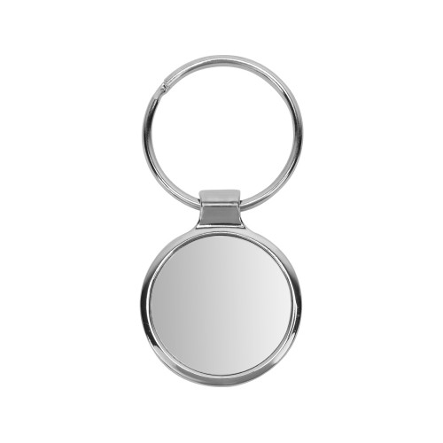 Купить Брелок Circle, серебристый (Р) с нанесением логотипа
