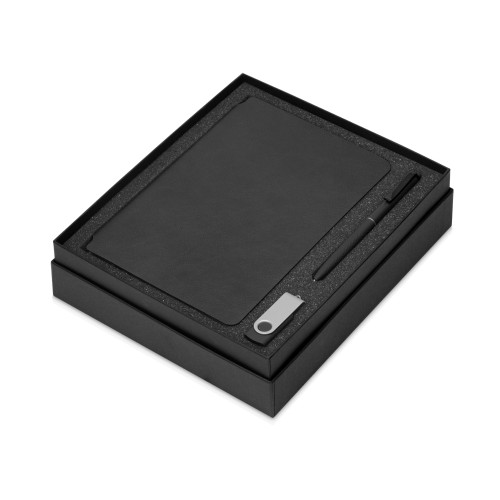 Купить Подарочный набор Notepeno, черный с нанесением логотипа