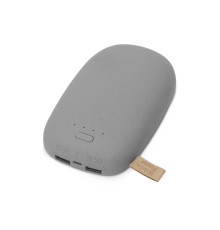 Внешний аккумулятор в форме камня Stone, 10400 mAh, серый
