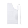 Купить Shara 240 г/м2 Aware™ фартук из переработанного материала - Белый с нанесением логотипа