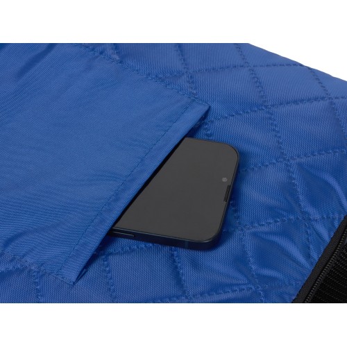 Купить Плед для пикника Ridge, 115 х 140 см, синий с нанесением логотипа