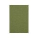 Купить Блокнот А5 Snow, зеленый с нанесением логотипа