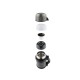 Купить Термос из нерж. стали тм ThermoCafe HAMMP-1200-HT, 1.2L, серый с нанесением логотипа