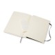Купить Записная книжка Moleskine Classic Soft (нелинованный), Хlarge (19х25 см), черный с нанесением логотипа