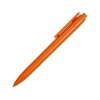Купить Ручка пластиковая шариковая Mastic под полимерную наклейку, оранжевый с нанесением логотипа