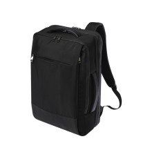 Expedition Pro расширяемый рюкзак для ноутбука из переработанных материалов по стандарту GRS,17 дюймов, объемом 35 л - сплошной черный