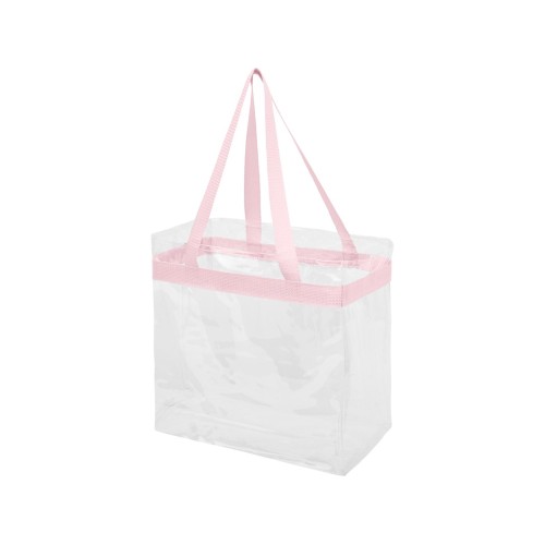 Купить Сумка Hampton, прозрачный/light pink с нанесением логотипа