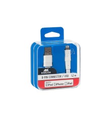 Кабель Lightning MFi 1.2м WT12, белый