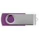 Купить Флеш-карта USB 2.0 16 Gb Квебек, фиолетовый с нанесением логотипа