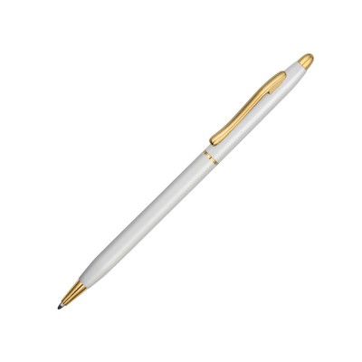 Купить Ручка шариковая Женева белый перламутр с нанесением логотипа