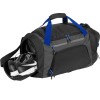 Купить Спортивная сумка Milton, черный/темно-серый/ярко-синий с нанесением логотипа