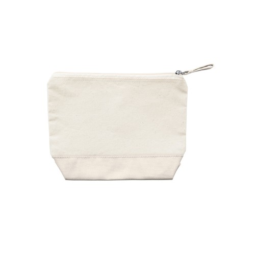 Купить Косметичка DOEL из хлопка плотностью 280 г/м2, бежевый с нанесением логотипа