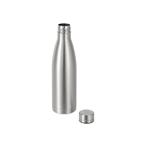 Купить Вакуумная термобутылка Ewer c медной изоляцией, серебристый (Р) с нанесением логотипа