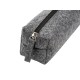 Купить Пенал Felt из RPET-фетра, серый с нанесением логотипа
