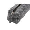 Купить Пенал Felt из RPET-фетра, серый с нанесением логотипа
