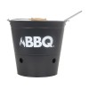 Купить BBQ ведро Brazier, черный с нанесением логотипа