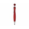 Купить Ручка-стилус шариковая Naples, красный с нанесением логотипа