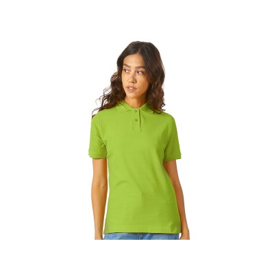 Купить Рубашка поло Boston 2.0 женская, зеленое яблоко с нанесением логотипа