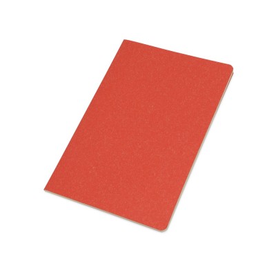 Купить Блокнот А5 Snow, красный с нанесением логотипа