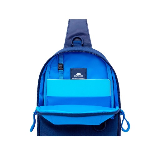 Купить RIVACASE 5312 blue сумка слинг для мобильных устройств /12 с нанесением логотипа