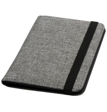 Ross Держатель паспорта с RFID-защитой из переработанного PET-пластика, сертифицированного согласно GRS - Серый яркий