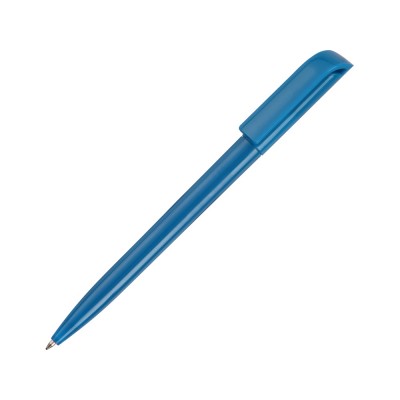 Купить Ручка шариковая Миллениум, голубой с нанесением